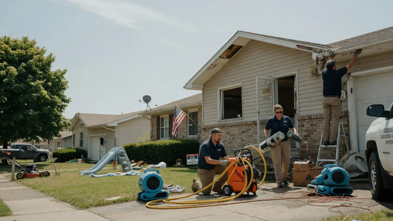 Water Damage Restoration in Almont, ND near me